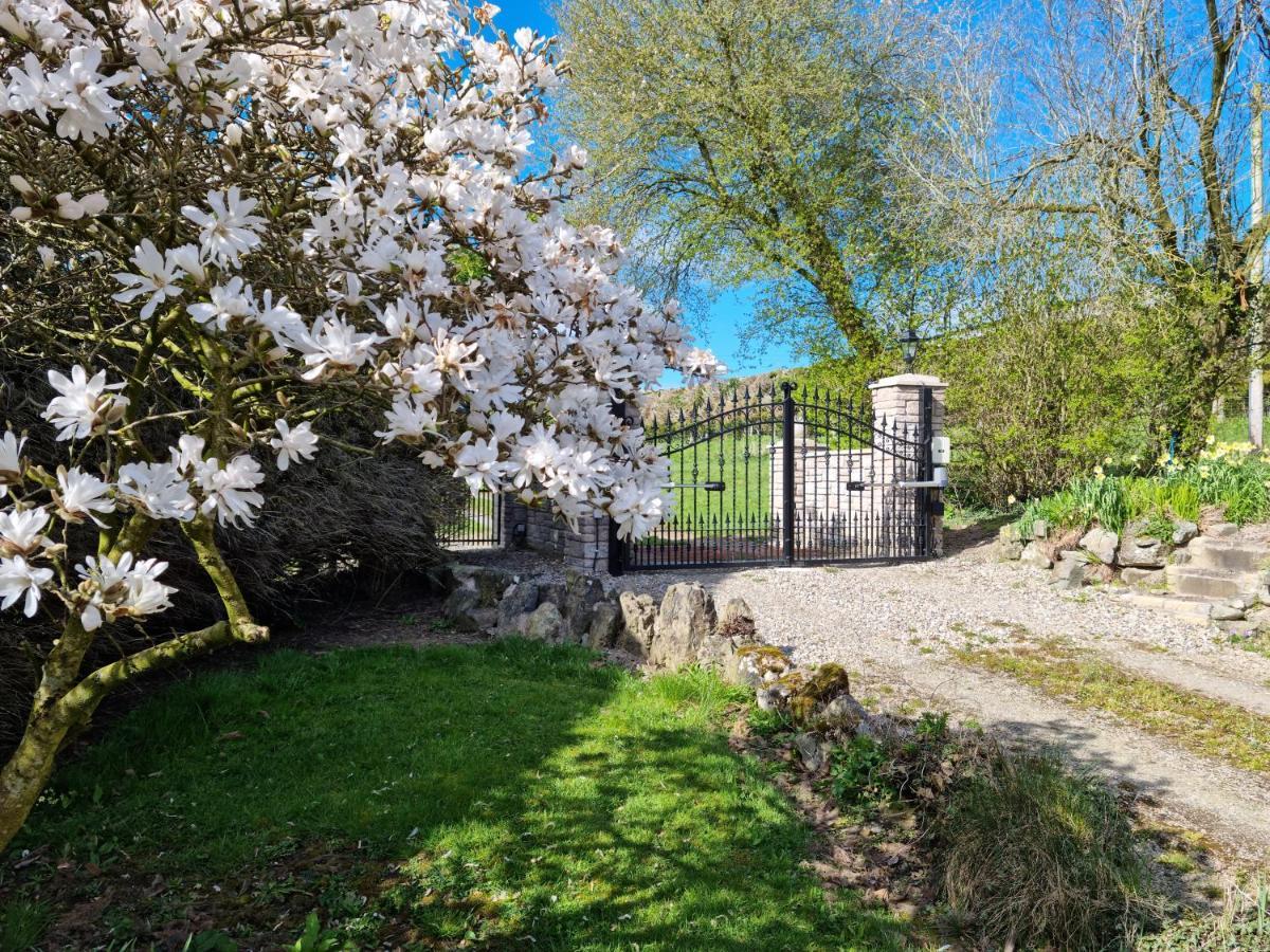 Riverside Cabin At Pen-Y-Bont Mill Hotel ออสเวสตรี ภายนอก รูปภาพ